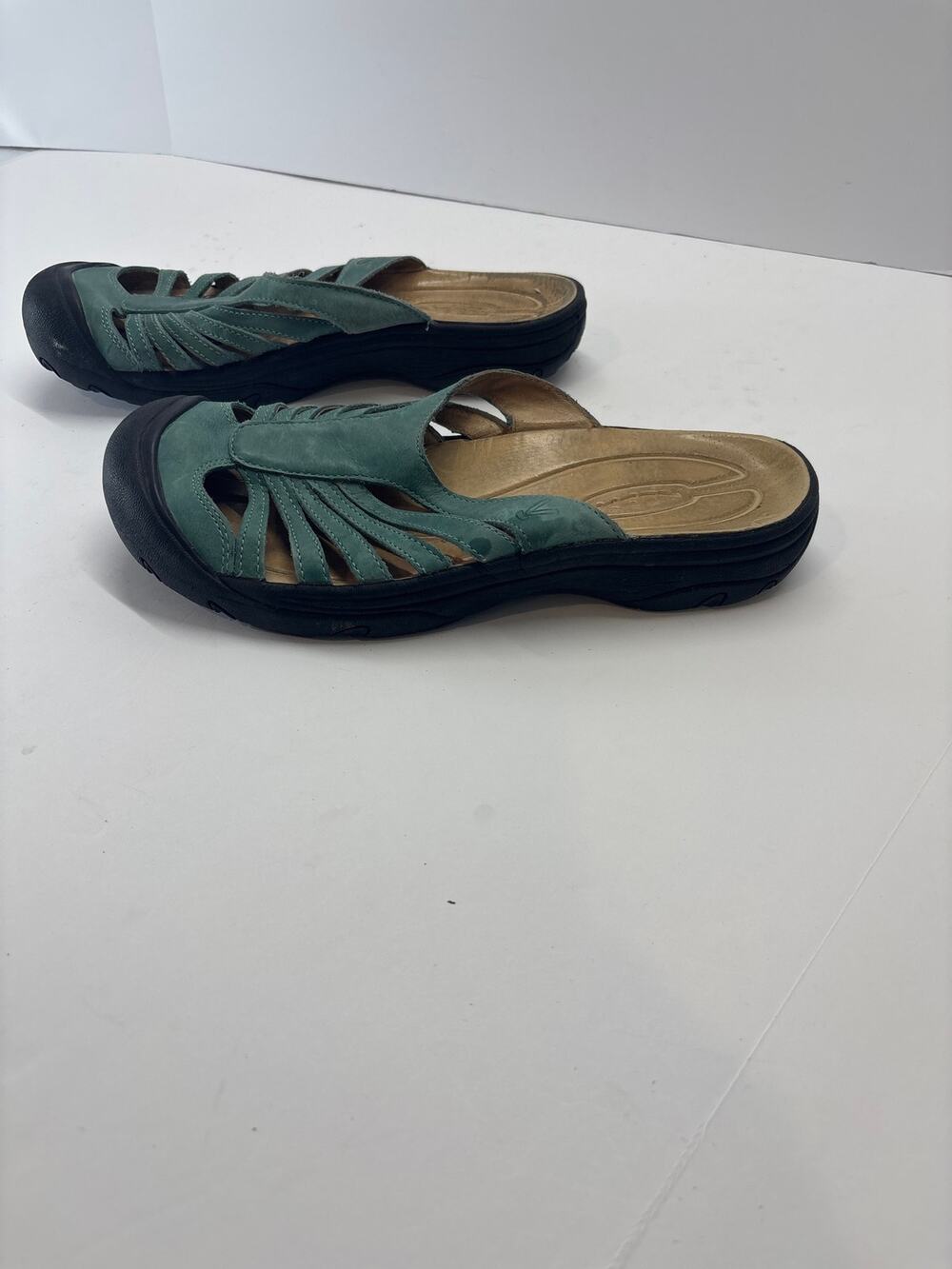 KEEN Women’s Size 11 Green Slip On Outdoor Walking Clog Shoes Brand
